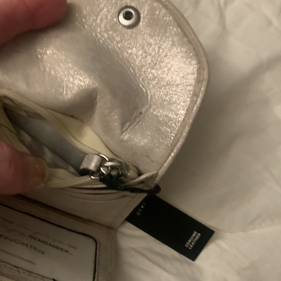 Brand new Aimee Kestenberg tri-fold wallet stone - Picture 5 of 11